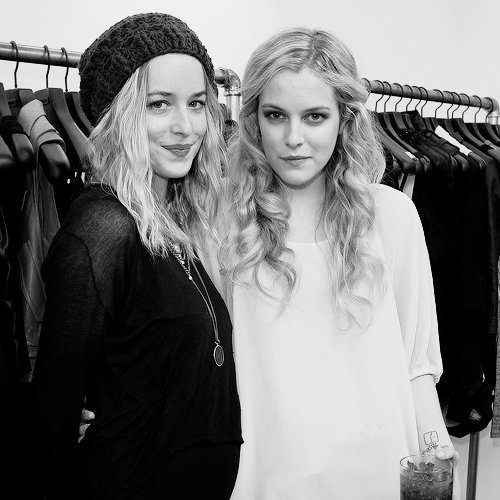 Happy Birthday to Dakota\s long time friend, Riley Keough! 