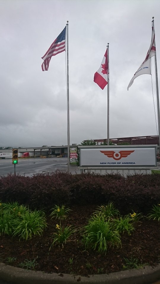 sstransportnd's tweet image. Some pictures from Larry. Here is the expansion at New Flyer in Anniston, Alabama. #truckerviews #truckingviews #truckerlife #trucking