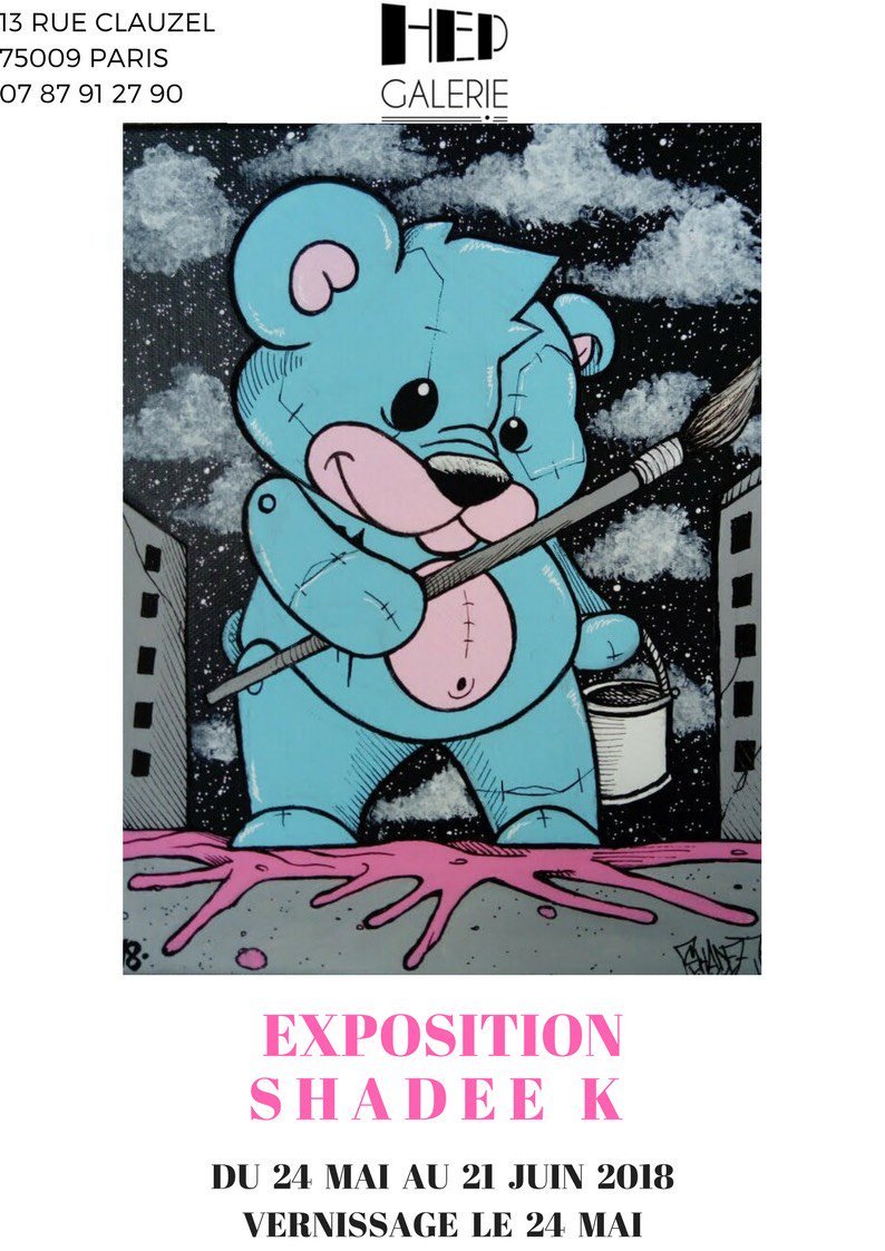 Expo <a href="/shadee_k/">shadee. K</a> à la Mutinerie jusqu'au 21 juin 2018 : kevinours en chocolat 

#lesfrigos #frigos #frigonautes

sortiraparis.com/hotel-restaura…