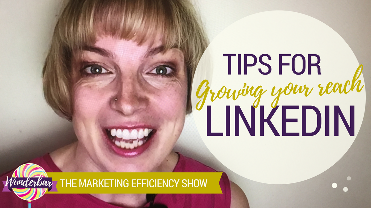Wunderstars's tweet photo. So excited to launch my new vlog series: Wunderbar the Marketing Efficiency Show. 💪📣 In the first episode I'm sharing sweet #LinkedIn tactics that will save you time and enable you to reach hundreds of people https://t.co/JJnWLaMQTy Why not subscribe to my channel? https://t.co/bxahCTnO0l