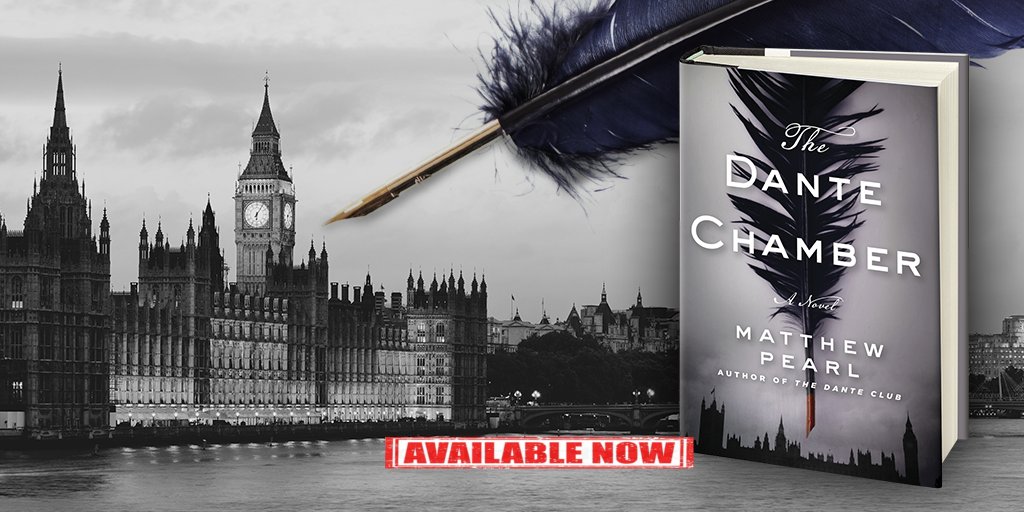 MatthewPearl's tweet photo. Enter #TheDanteChamber. Available now. Buy/Order/Read @penguinpress #TheDanteClub #Dantesback https://t.co/LilNjWrIXg