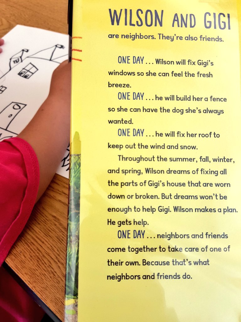 JuliaGoggi's tweet photo. Culturally responsive lesson introduction that provides a window into a community different than our own. How would you design your own Someday House? @WPSSicomac #literarywindows #kidlitart #somedayhouse #reggioinvitation https://t.co/lHOV3uJlBc