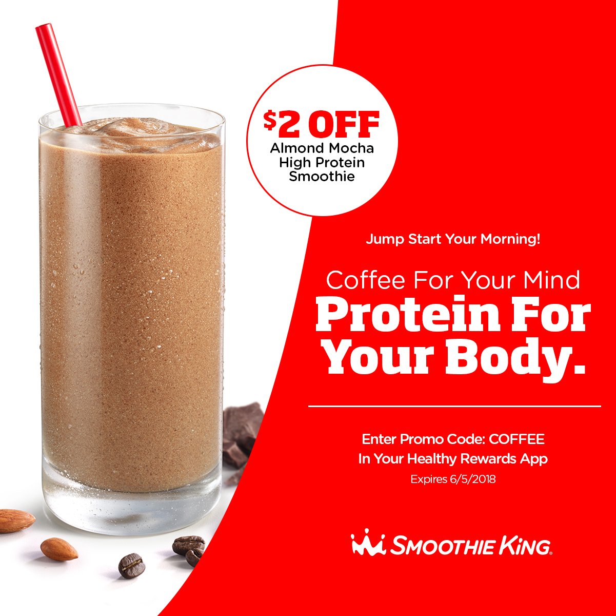 Smoothie King on X: &ldquo;Kick off your morning after the long weekend 