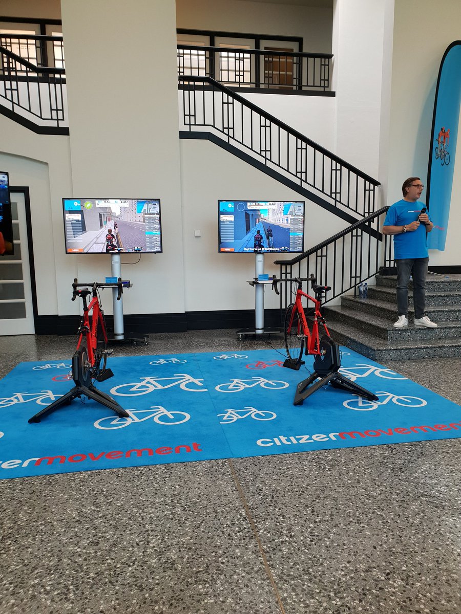 citizenM Movement kick-off. we are excited to be a part of the good cause. #powered by IRECKONU #ridingforagoodcause #citizenm
