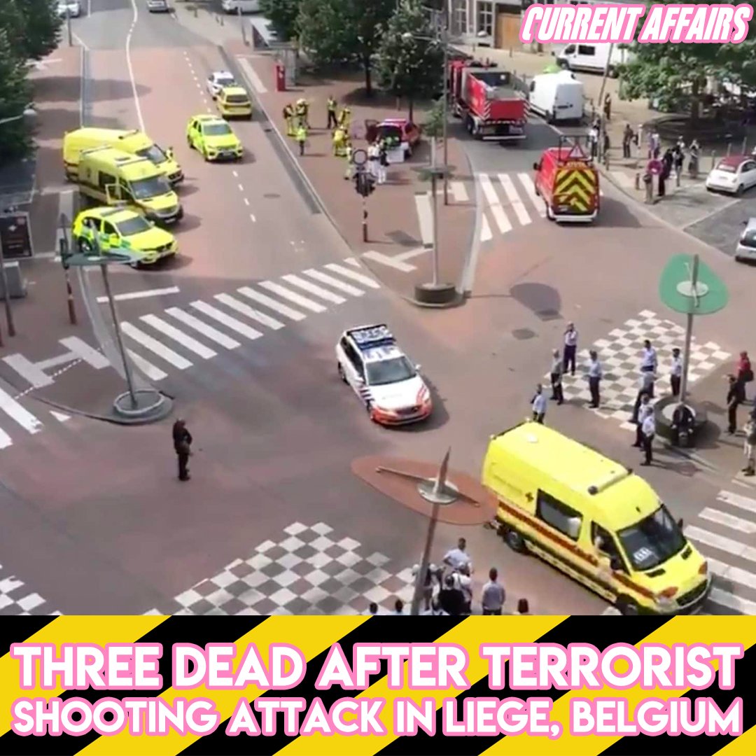 BrainstainNews's tweet photo. A terrorist attacked and killed two police officers and a civilian before being shot down in the streets of Liege, Belgium.
Read here: https://t.co/dHCuyv2UN2
#Liege #Belgium #LiegeAttack #LiegeShooting #BelgiumAttack #BelgiumShooting #CurrentAffairs #Terrorism #TerroristAttack https://t.co/35qbTrVbIR