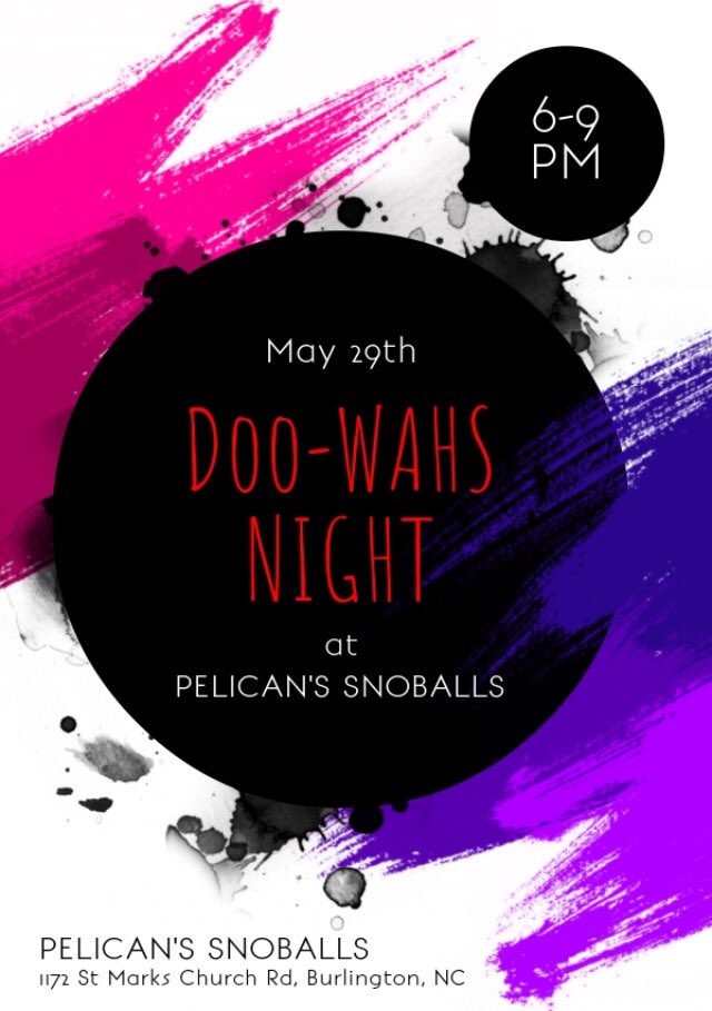 WAHSShowChoir's tweet photo. Come out and support us at Pelican’s tonight! https://t.co/b2DjTSfGNM