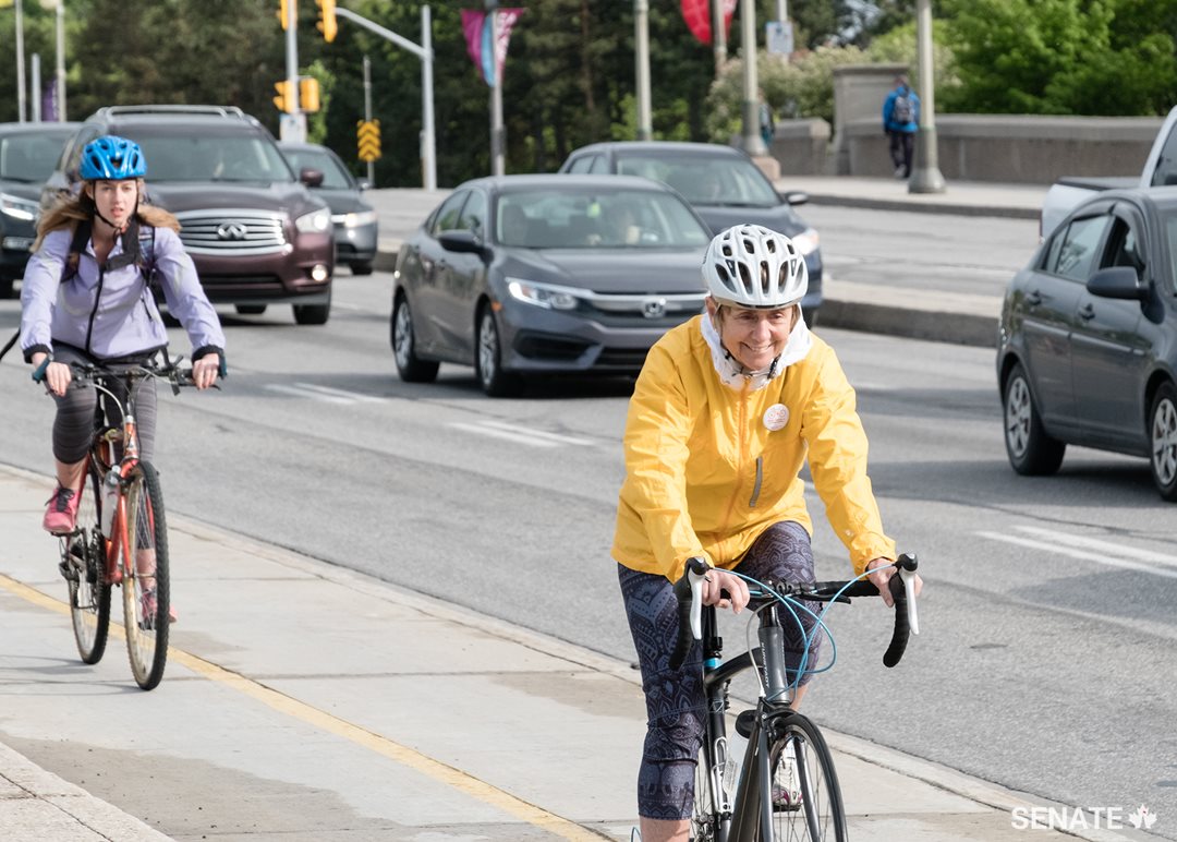 Today is #BikeDayOnTheHill! At 5pm I will lead an inter-provincial Bike Ride, beginning at Parliament Hill. All are welcome to join Parliamentarians for this leisurely bike ride as together we celebrate cycling & work to make Canada a bike-friendly nation.