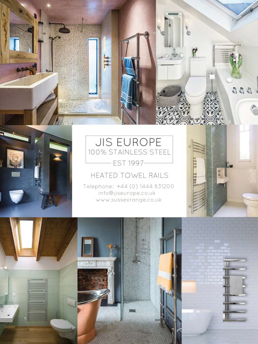 Pick up a copy of this month’s @bkumagazine to read all about our Heated Towel Rails (pages 37 &amp; 59). #bathroom #bathroominspo #bathroomdesign #heatedtowelrail #towelrail #radiator #100percentstainlesssteel #stainlesssteel #modernbathroom #designer #design #designerbathroom