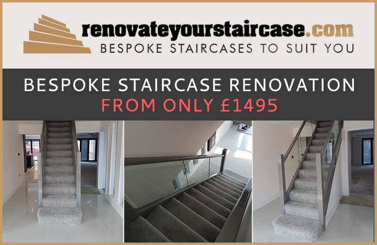 Bespoke Staircase Renovation from only £1495.

Get a Quick Quote NOW at bit.ly/2Hp9imO.

#staircase #renovation #manchester #joiners #staircaserenovation