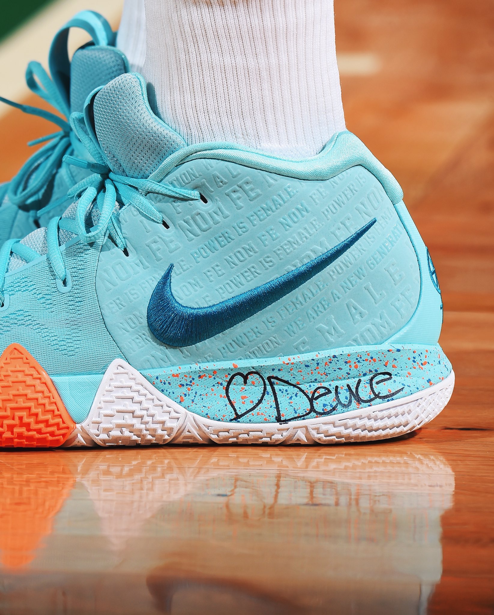B R Kicks on X The Nike Kyrie 4 Power Is Female releases Friday June 15 https t HVQWit9cq5 X