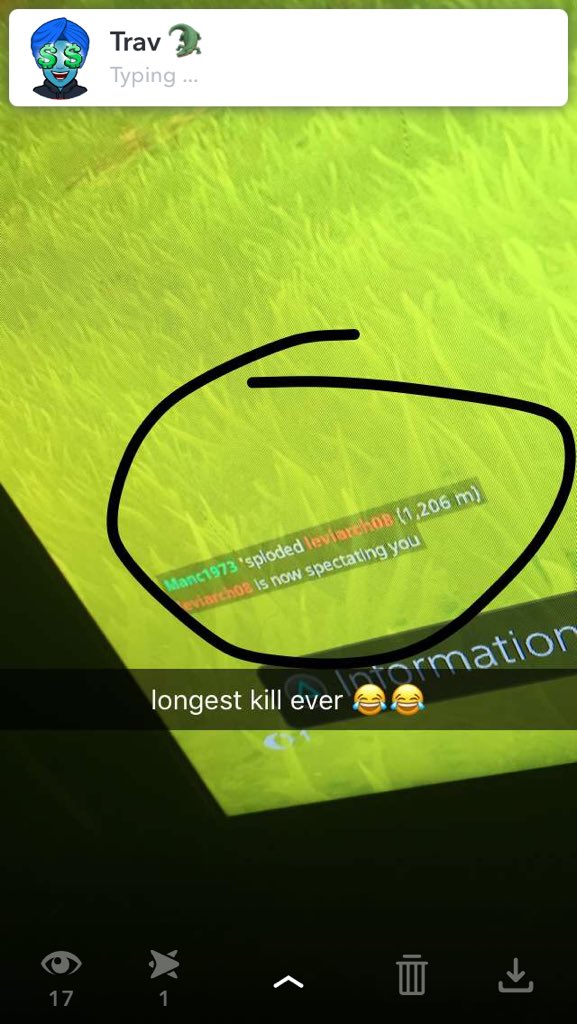 one of my longest kills ever