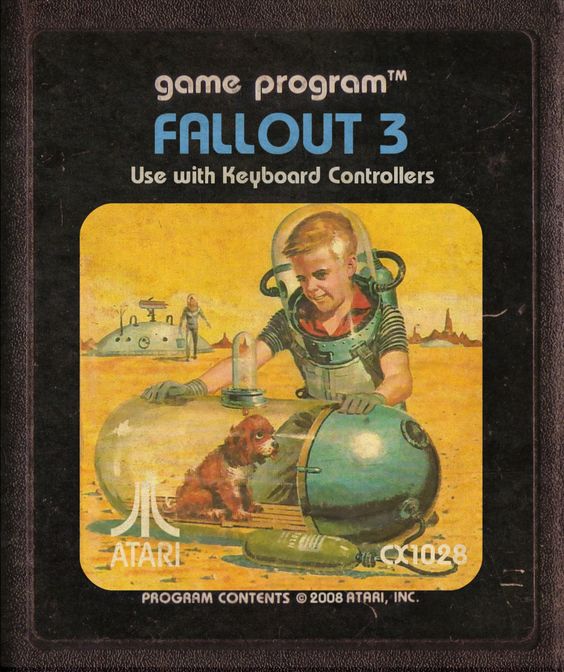 Lord_Arse's tweet photo. I don't think that anybody expected Bethesda's announcement to be the release of Fallout 3 on the Atari 2600! https://t.co/pMbS6Q6iei