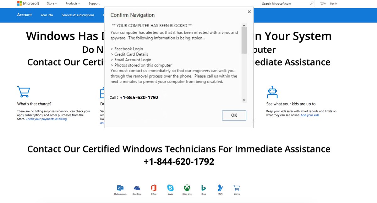jeffespo's tweet image. Love scammy ad redirects for viruses... too bad the idiots couldn&apos;t get the OS right... #notonwindows