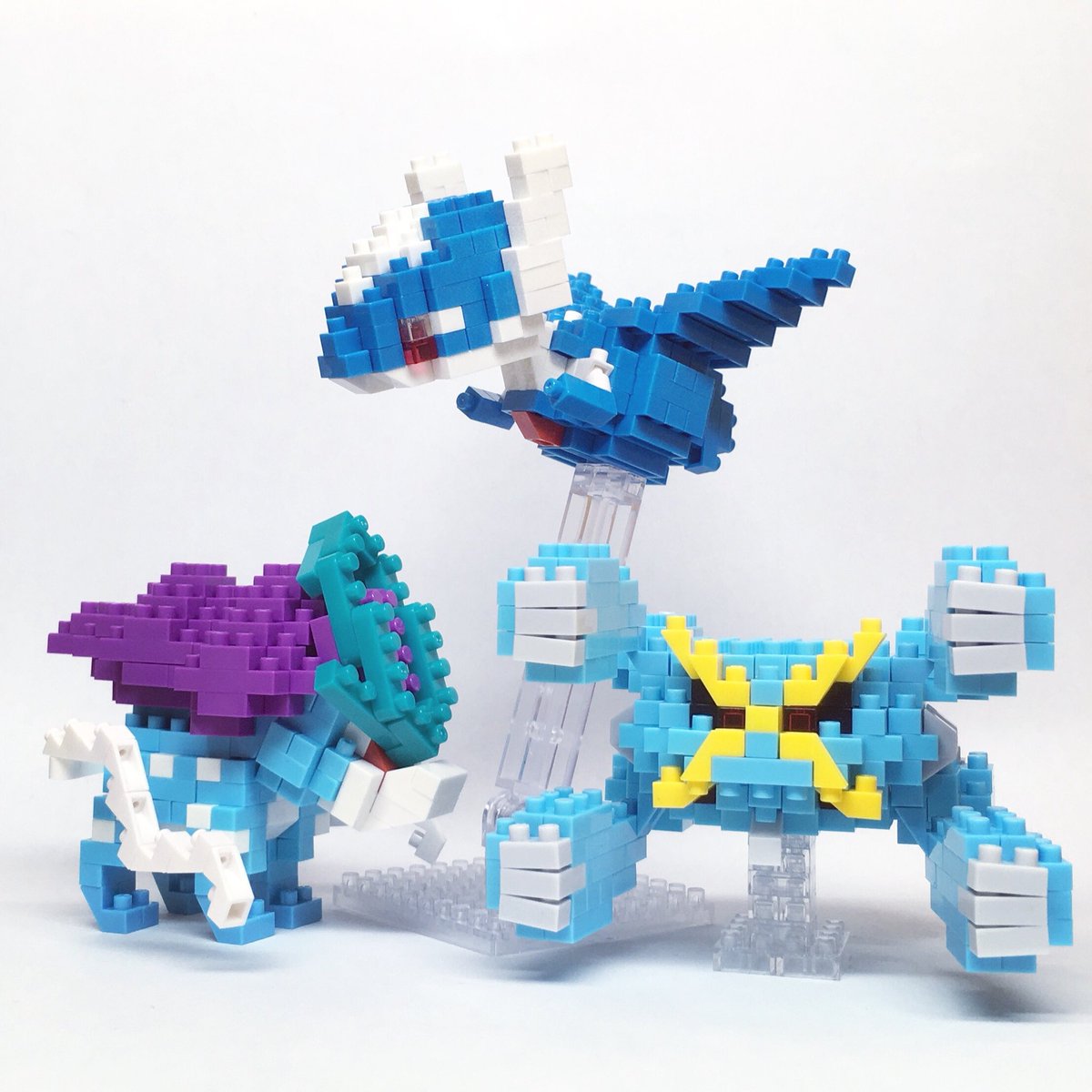 どa V 好きな青ポケ揃ってきた Nanoblock ナノブロック Pokemon ポケモン Pokenano ポケナノ