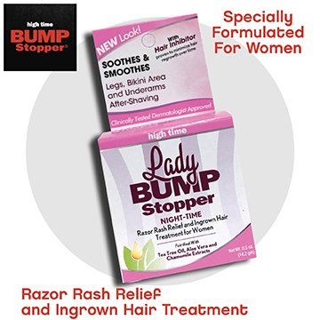 High Time Products On Twitter Treat Ingrown Hair While You Sleep