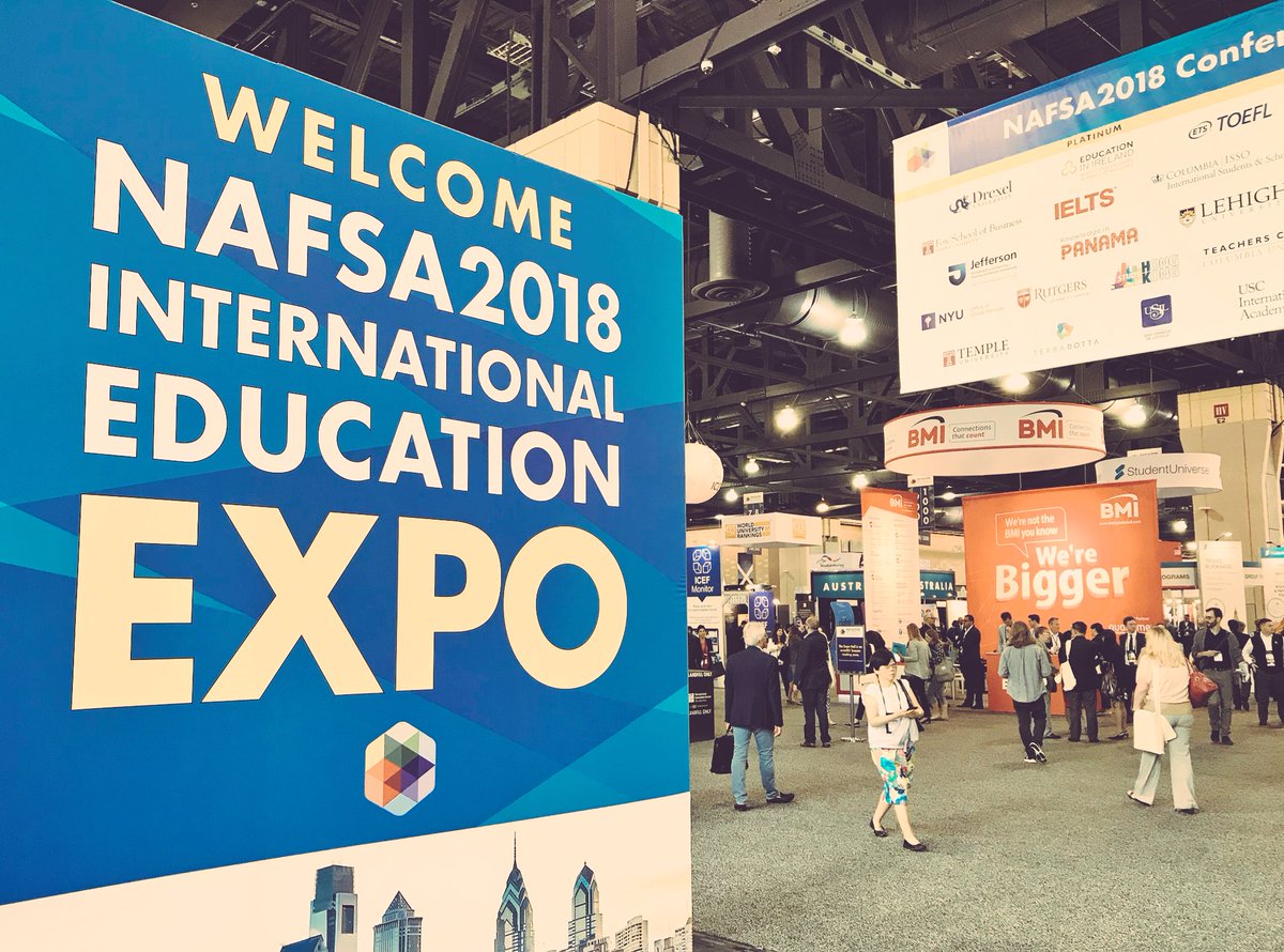 idpryan's tweet photo. Ready to roll @NAFSA #NAFSA2018 come see us at the @A_I_R_C booth 839 🙃 https://t.co/GyDGeMlpAu