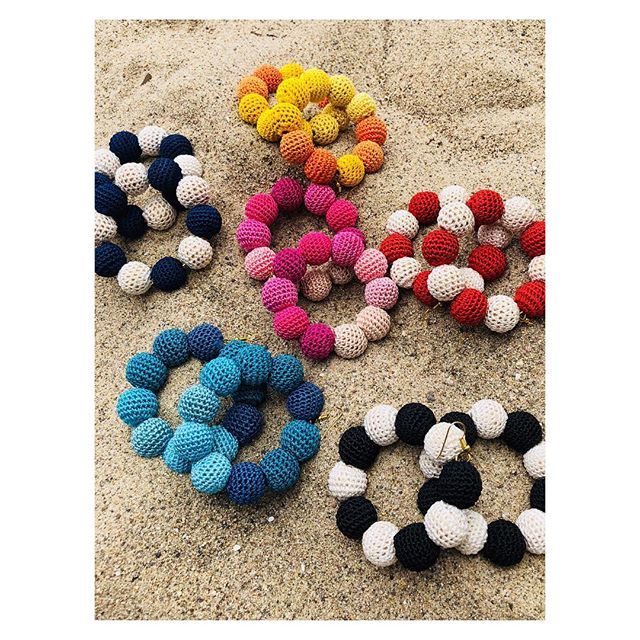 A few hidden gems washed up to shore 💎💎💎 #MISAworld brighten up the beach and beyond... #CrochetDots #Summer18 ift.tt/2si1HO8