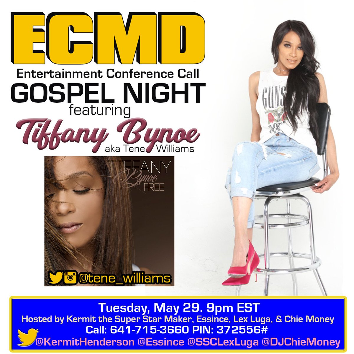 Tuesday 5/9/18 @ 9PM EST <a href="/ECMDradio/">Radioactive waste</a> Conference Call 641-715-3660 code 372556# <a href="/Essince/">It's Essince™</a> <a href="/ssclexluga/">Lex Luga</a> <a href="/KermitHenderson/">Super Star Maker</a> <a href="/ChieMoney/">#NerveDJs Chie-Money</a> <a href="/DJ7CC/">DJs & Award Winning #ECMD Call & #MixaholicMondays</a> <a href="/3gsunlimited/">MommieActivist</a> <a href="/DJPUNCH317/">#MixaholicMondays</a> <a href="/kdr216/">K 2the D</a>