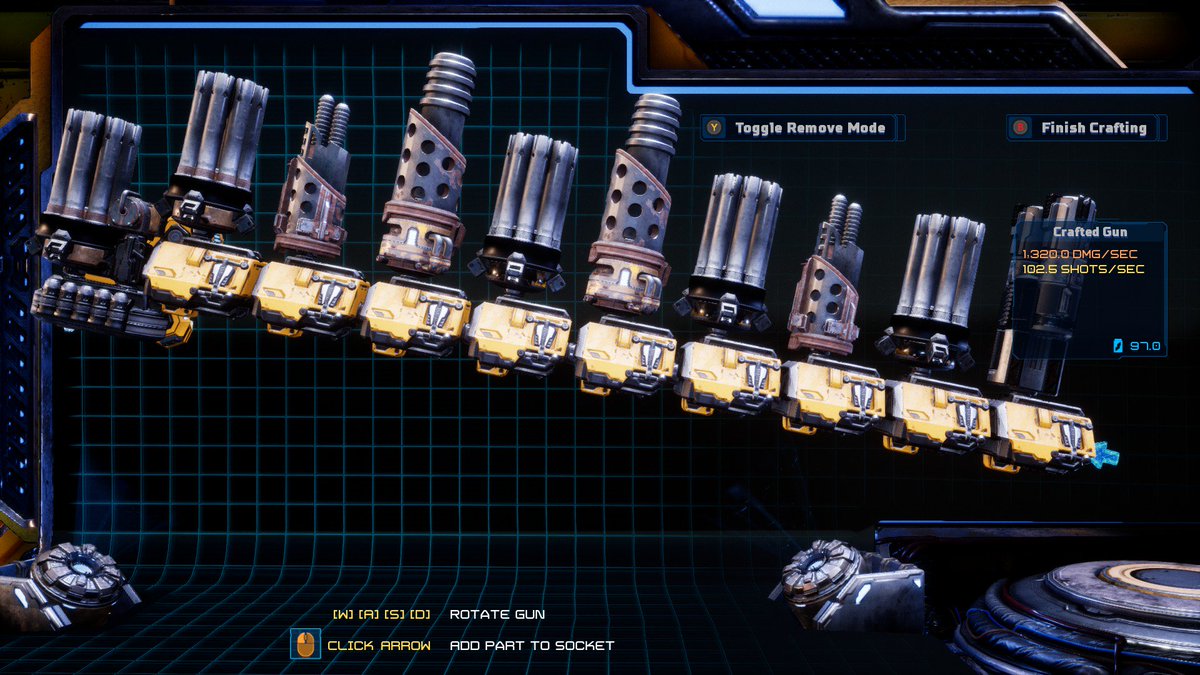 Mothergunship Pa Twitter Today S Community Feature Is This Gun Made By Gooshthe In One Of The Coolest Ideas We Ve Seen It Was Crafted Using A Random Number Generator That Determined What