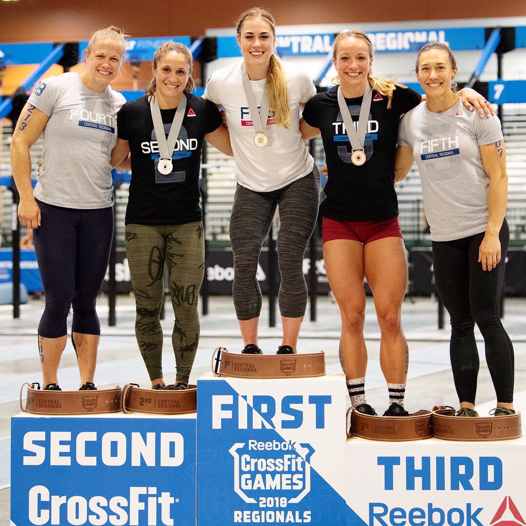 Just a little glimpse of how much work I've been putting in. I can't wait to get back to it for my FOURTH trip to the CrossFit Games!! 💜 #MadisonBound #CrossFitGames