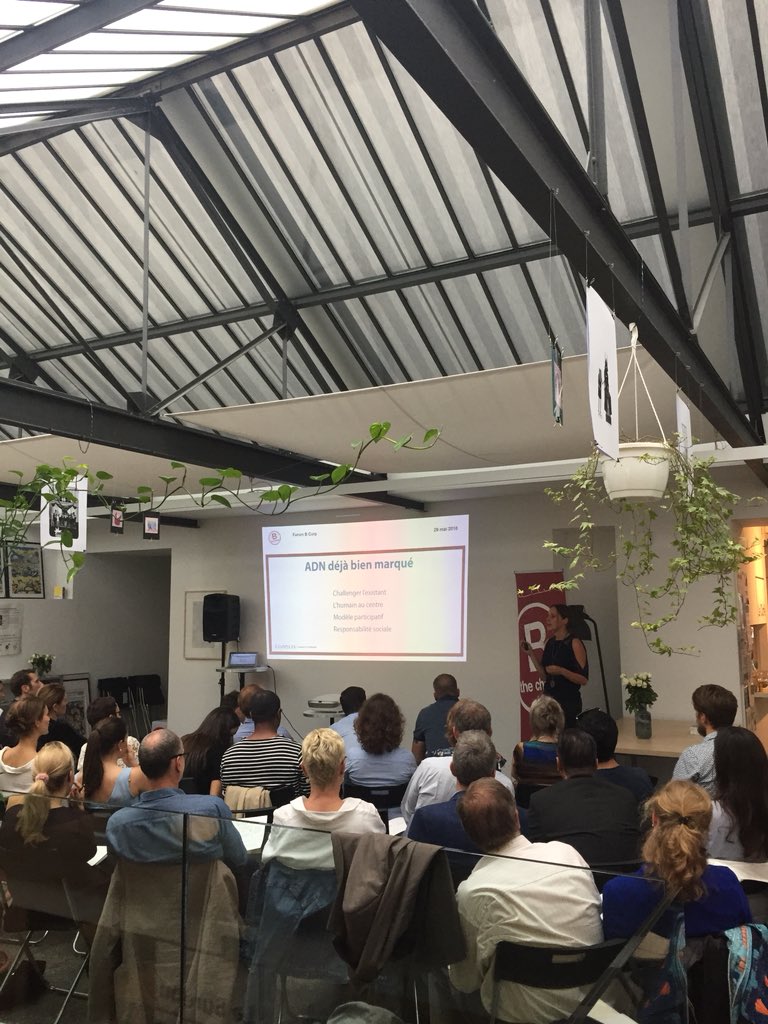 BLabSwitzerland's tweet photo. Le mouvement #BCorp est accessible pour tout type d’entreprise. @Maryloor de @Codalis partage avec nous comment leur ADN s’aligne avec le mouvement. https://t.co/oav7Lx4z5n