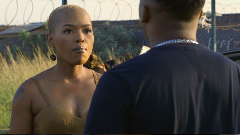 Uzalo_SABC1's tweet photo. Mumsy threatens to do the worst if Mastermind does not come to the baby daddy party. Catch #UZALO on @Official_SABC1 at 8:30pm. 
#UZALO https://t.co/iPQMG8pr0O