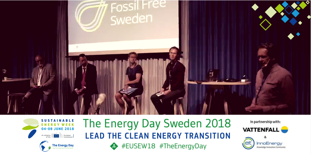 stracma's tweet photo. #Sweden ambitions to be one of the 1st #FossilFree welfare countries &amp; role model to reach EU's #energy &amp; #climate goals. (re)Watch today's discussions at #EUSEW18 #TheEnergyDay 📺 https://t.co/tpzWynVGUn 🇪🇺🇸🇪 #EnergyUnion #CleanEnergyEU #ParisAgreement #fossilfrittsverige https://t.co/Bd9PfTJHaW