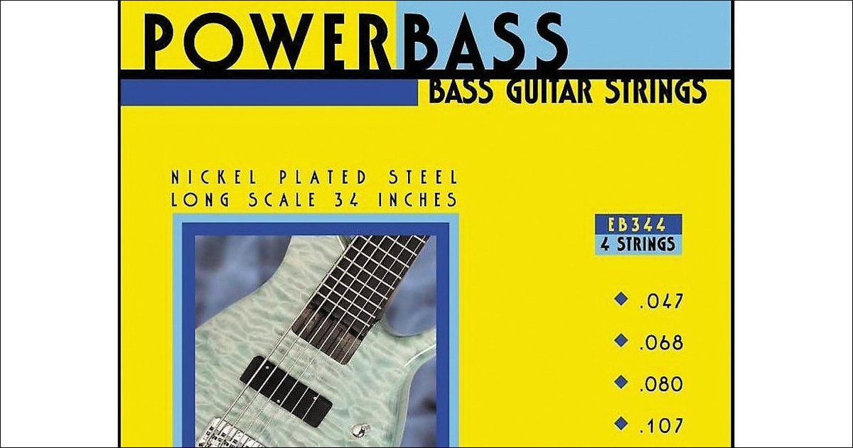 In stock now, Thomastik-Infeld EB344 Powerbass 4 String set, get it here bit.ly/thomastik-eb344