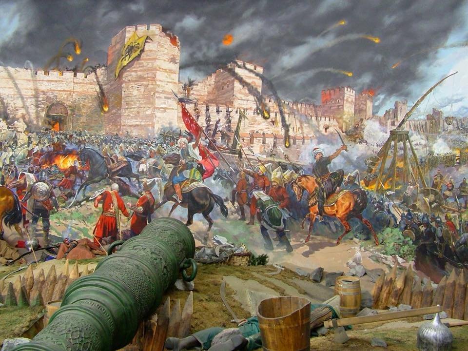 Image result for siege of constantinople 1453"