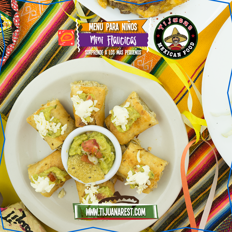 Rest_Tijuana's tweet photo. Para que los más pequeños también disfruten del mejor #sabor mexicano le tenemos nuestras deliciosas #miniFlautitas, encuéntralas en el menú para niños de
nuestros restaurantes de #Urdesa y #LagunaPlaza. https://t.co/epMSZldSaH