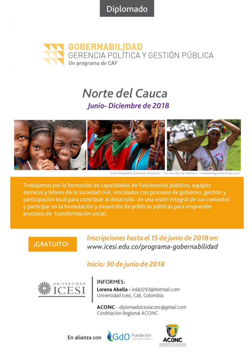 Invitación a inscribirse, recomendar a sus familiares, amigos y amigas: