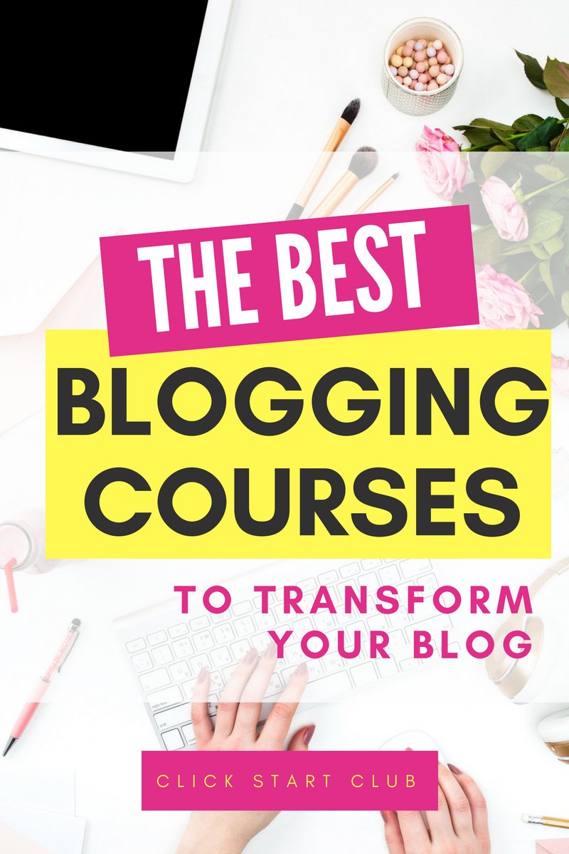 clickstartclub's tweet photo. The Best Blogging Courses to Transform Your Blog  https://t.co/0WqaNYxXcC #bloggingtips https://t.co/n6HwZRO7xy