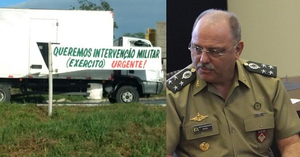 SITEFCS's tweet photo. General-Ministro de Temer, Etchegoyen, diz que só 'oportunistas' pedem intervenção https://t.co/stcHJ20Wwn #AcordaBrasil #BrasilNaRua #BrasilNaRuaSim #brasilia #IntervencaoAlienigenaJa #IntervencaoMilitar #pOvOq #PostoComGasolina #postocomcombustivel #TemerAbaixaAGasolina https://t.co/I6WUH6ZGlF
