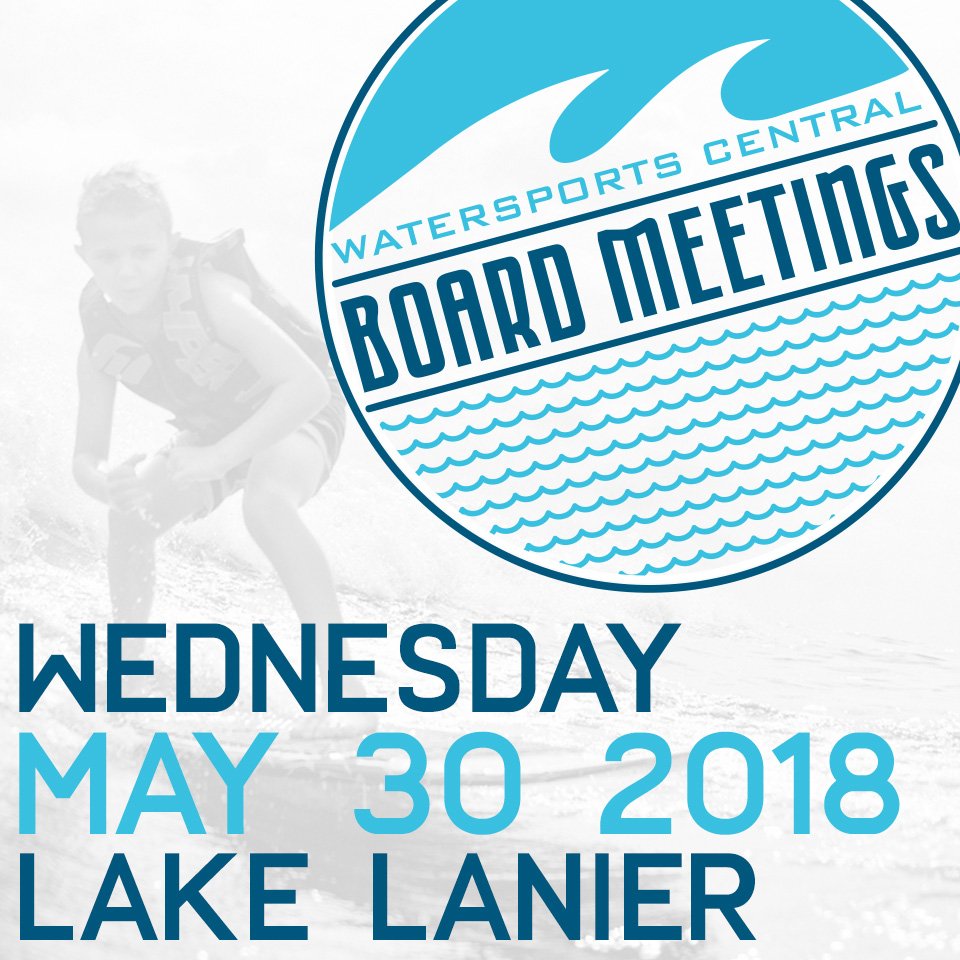 WaterSports Central (@wscentral_ga) on Twitter photo Board Meetings start up tomorrow night at Lake Lanier, pending weather! Join us at 6pm to get some time on the new boats and gear with free tips from the Georgia Wakeboard Lessons crew. DM or email sales@watersportscentral.com if you're interested. Board Meetings start up tomorrow night at Lake Lanier, pending weather! Join us at 6pm to get some time on the new boats and gear with free tips from the Georgia Wakeboard Lessons crew. DM or email sales@watersportscentral.com if you're interested.