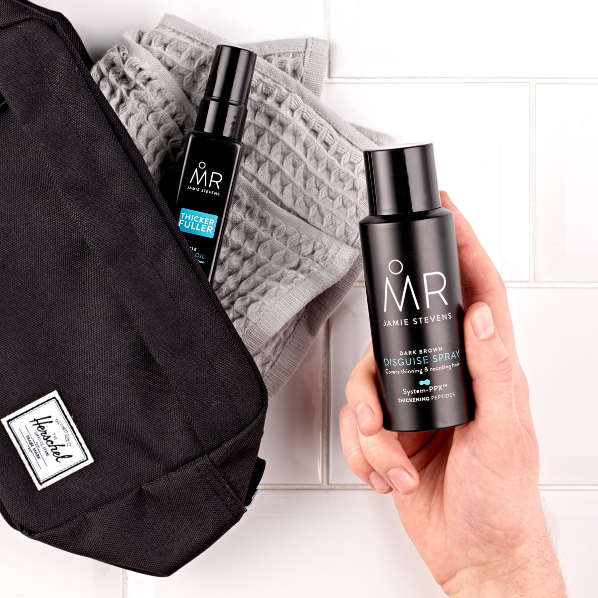 Get fuller looking hair with MR. Disguise Spray, available at <a href="/BootsUK/">Boots</a> ✌️