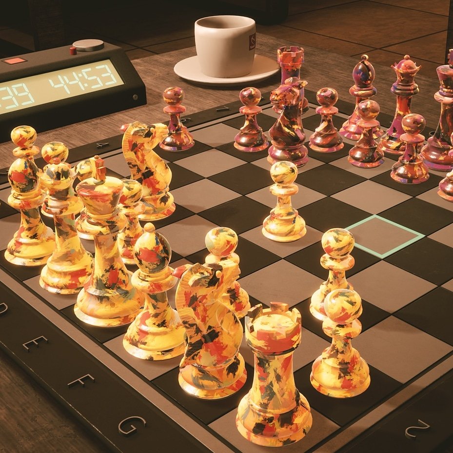 🏁🎮 We're loving playing <a href="/ripstonegames/">Ripstone</a> *Chess Ultra* in 4K 😍 This virtual set is <a href="/olivia_pilling/">Olivia Pilling</a> X Purling #Art #Chess. Available as an upgrade to the game on PlayStation 4 / VR, Xbox One, Nintendo Switch, PC incl. Oculus VR. Search 'Purling' in online game stores 🔍 #vrart