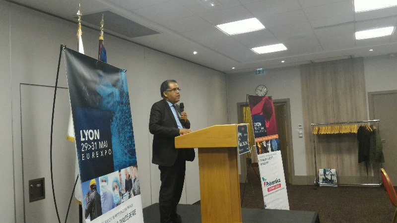 "Préventica, c'est l'innovation et la qualité au service du développement de la culture de #prévention à l'international" Docteur Tariq Essaid, président de Préventica International