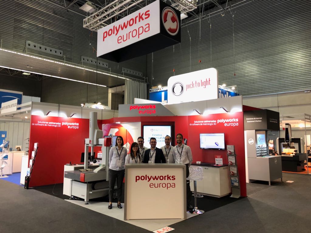 TArellanoPW's tweet photo. El equipo de #PolyWorks @PolyWorks te espera en @BEC_BIEMH!! Pabellón 3 stand A53 #metrologia #BIEMH #BEC #hexagon #faro #coord3 #kreon https://t.co/yeKP2rsSld