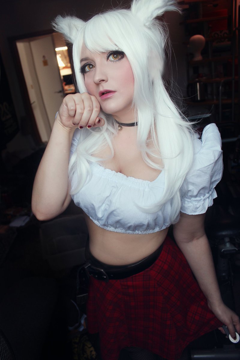 BombomCosplay's tweet photo. Kitty Cat today ! And soon I can cosplay my Miqo'te Character from Final fantasy XIV !
Can't wait ! 

#animecosplay #anime #manga 
#trend #mangaeyes #style #sweet #cute #kawaii #selca #mangagirl #gyarugirl #gyaruwig #fashion #colorperfect #vintage https://t.co/OJIUqVnqLg