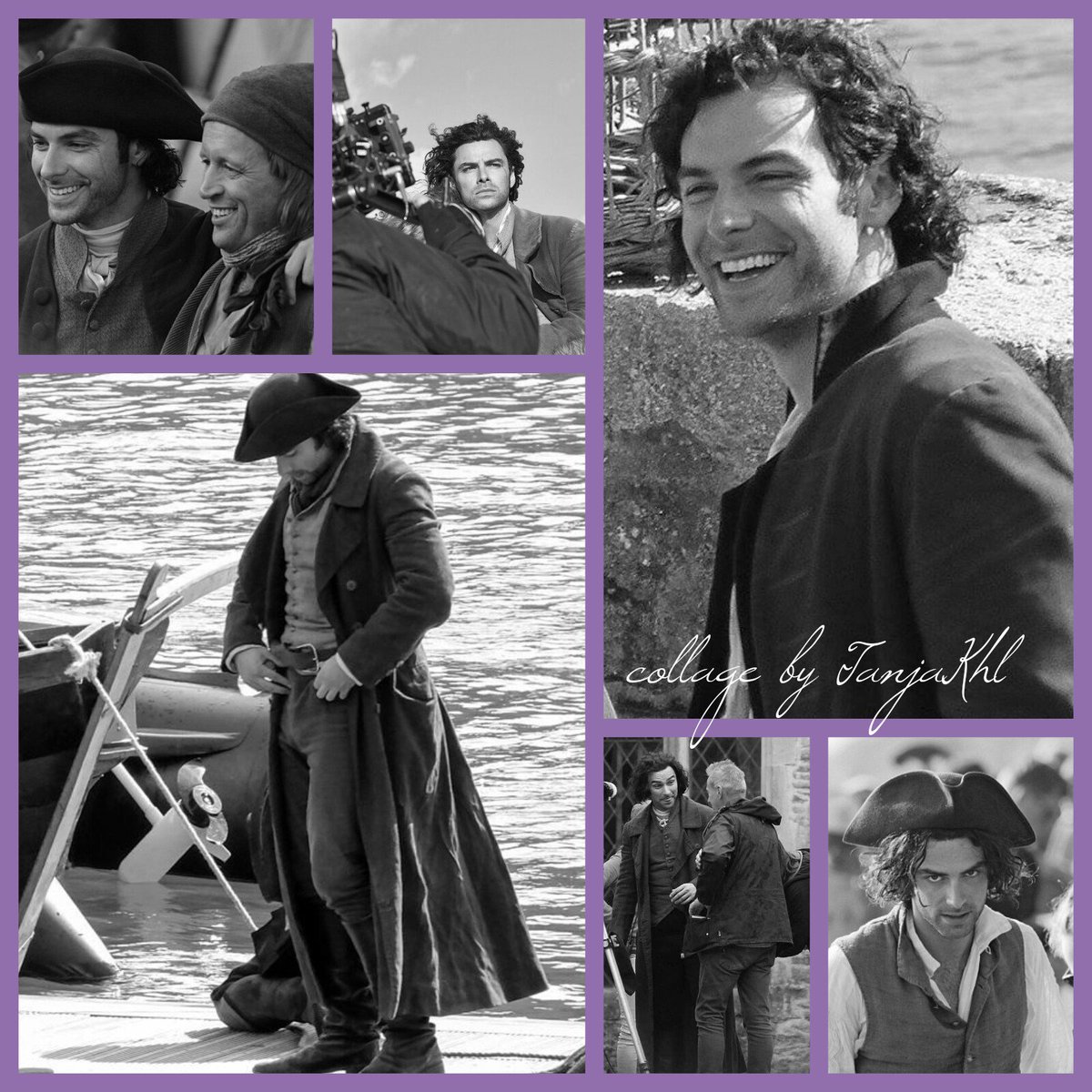 Early evening! Mr. Aidan T. on set! #Poldark #AidanTurner #TurnerTricornTuesday #turnertuesday #RossPoldark #AidanCrew @Ldnvix9 @judith27128602 @iloveaidan05 @SvensWife @hidejo68 @SvensWife @NINightOwl @pediatricma14 @novred @teresa19722 @melzer7372 @lindarandall121 @itsbitsy1