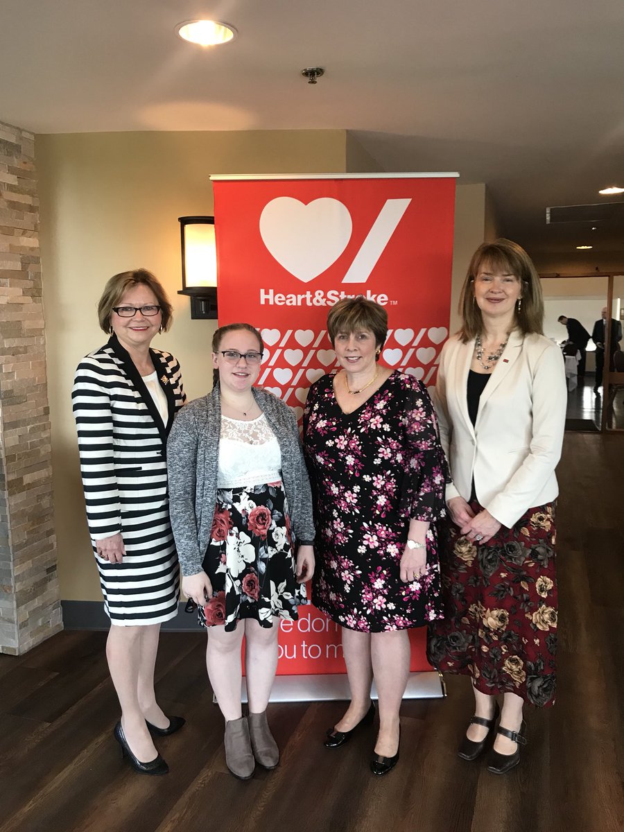 stephmalone_hs's tweet photo. Had an inspirational morning at @TheHSF first government leadership breakfast. Such incredible women, the first woman Lt. Governor the honourable @judy_foote and Dr. Susan Fagan showed their support for the #TimeToSeeRed campaign https://t.co/3sn412gvoj