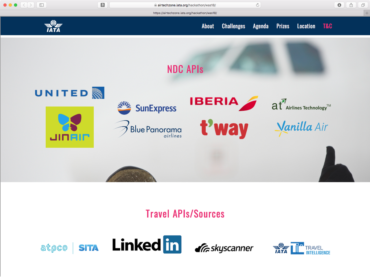 Friderici's tweet photo. Proud to announce that IBS with the help of our customers T'Way, Jin Air, Blue Panorama, Sunexpress and Vanilla Air will provide 5 NDC sandboxes for the upcoming IATA AIR Retailing Hackathon in Washington. Many thanks to our fantastic customers.

#NDCHack #IATA #IBS #AIR https://t.co/k0ABmlXHd9