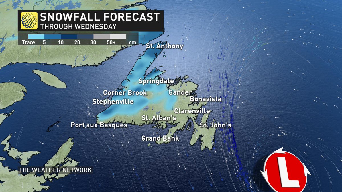 The Weather Network On Twitter Heavy Rain Prompts Warnings In Newfoundland And Labrador And The Snow S Back Too Https T Co Uvadg9pk7u Nlstorm Nlwx Https T Co Fzm9gbr7gl