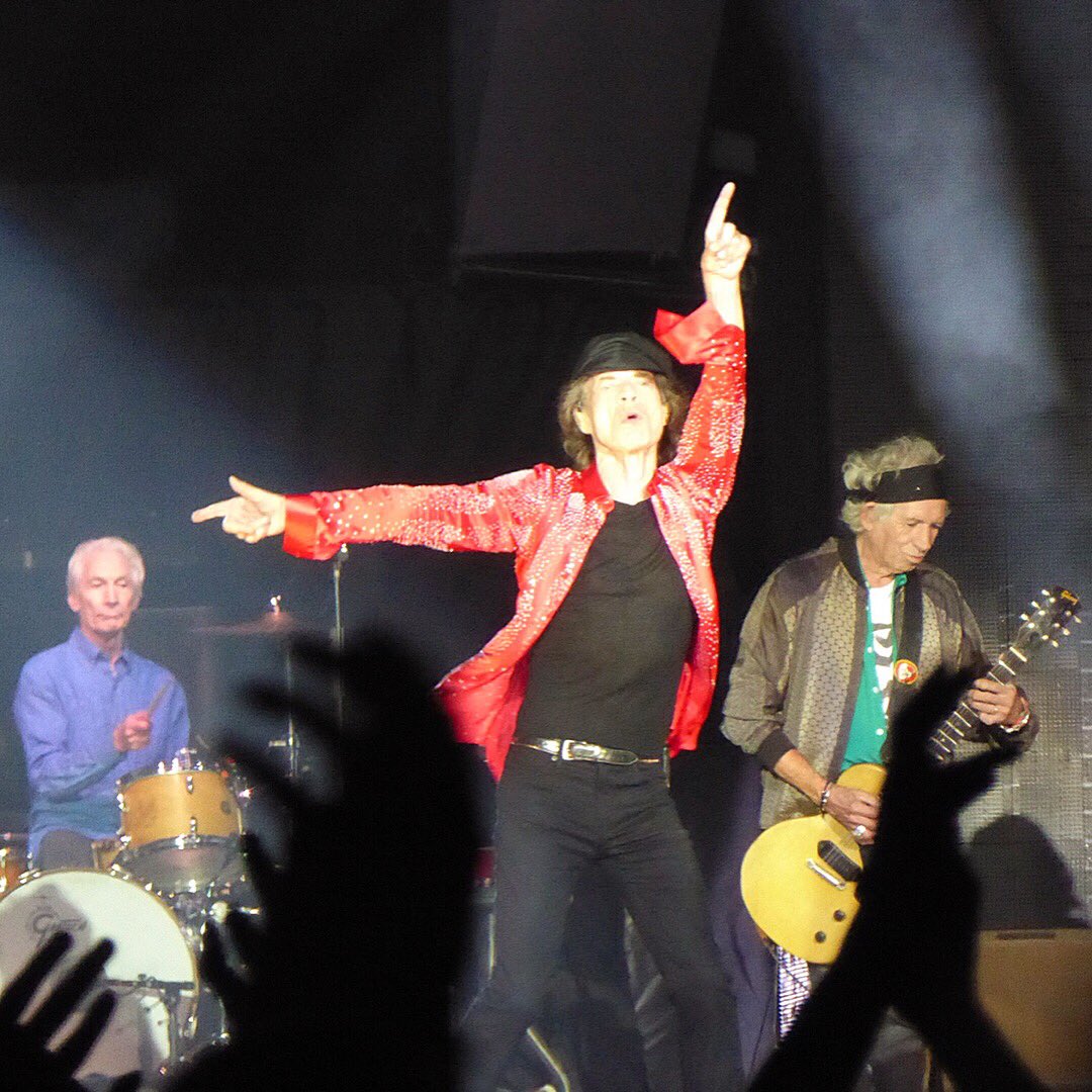AlexIsaacSegal's tweet photo. A #spectacular #energetic show a week ago today from the #legendary #iconic and #historic #rollingstones in #london showing they definitely still have it despite the old age. #rocknroll #music #legends #mickjagger #keithrichards #charliewatts https://t.co/PHxShwkefW