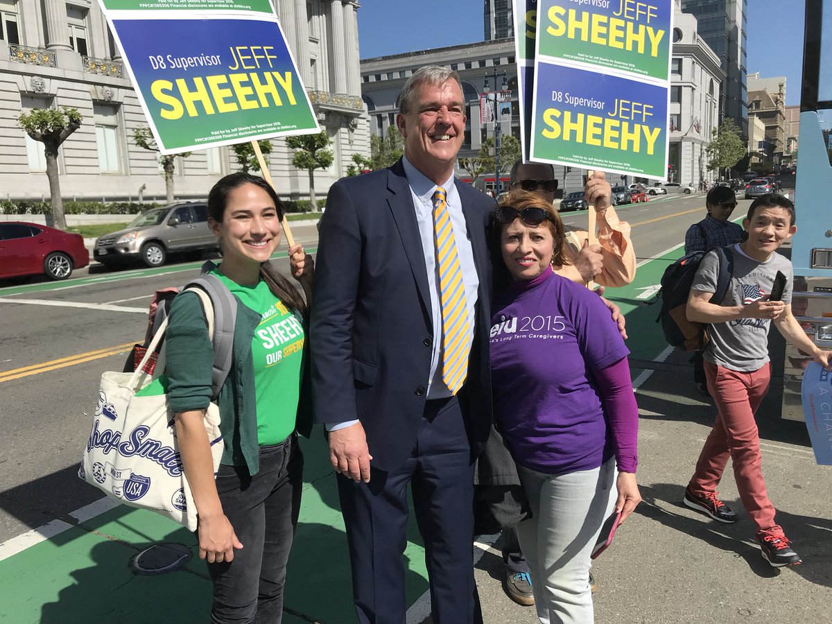 jeffsheehysf's tweet image. Thank you, @SEIU2015 for your sole endorsement! #WorkingforProgress #labor #caregivers