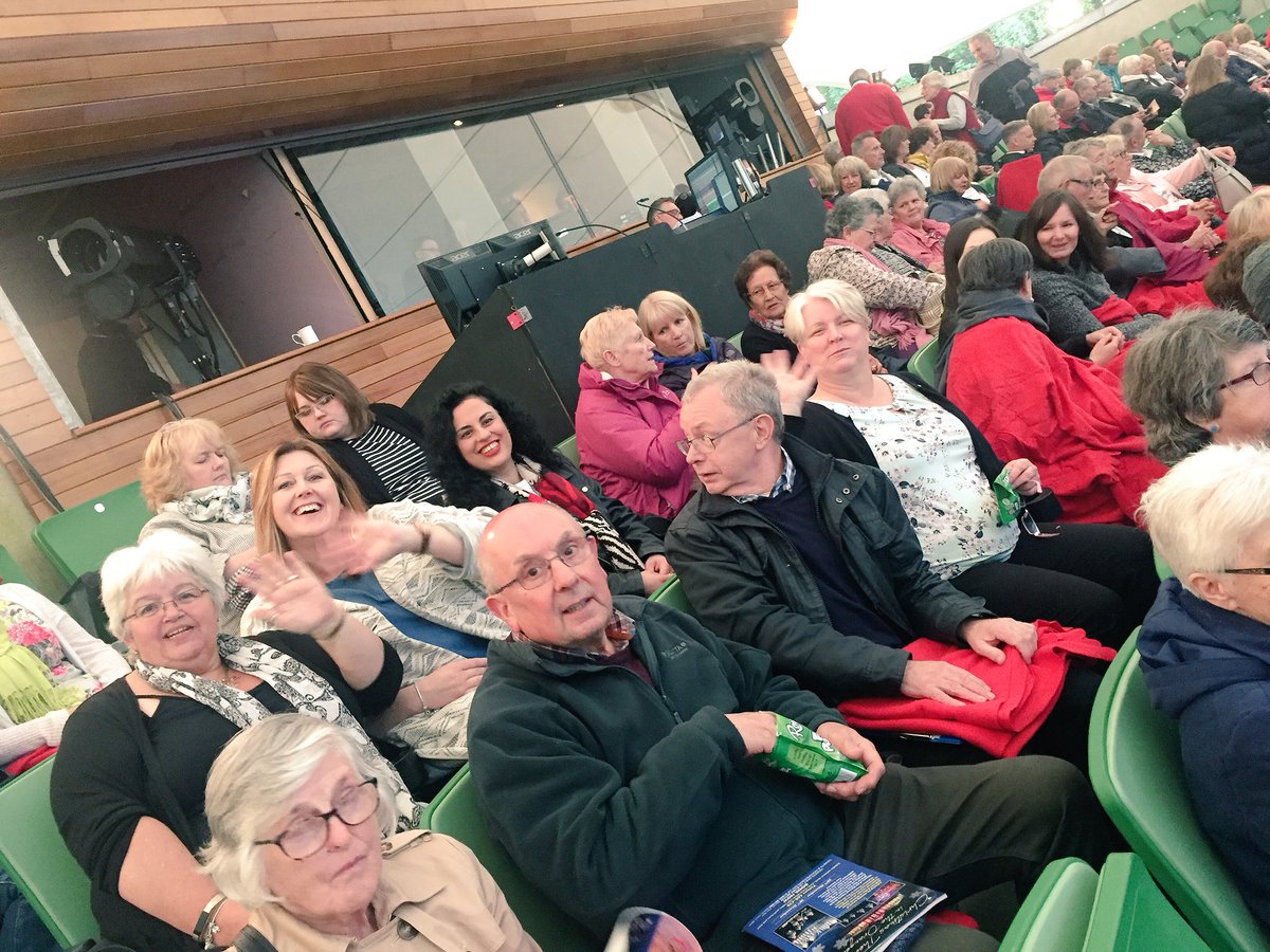 Some of the Cathedral Parishioners getting ready for tonight’s performance of Guys and Dolls <a href="/KilworthHouse/">Kilworth House Hotel</a> <a href="/KHTheatre/">Kilworth House Theatre</a>