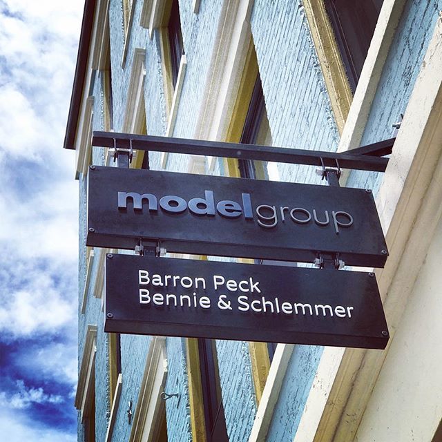 A new sign freshly installed for our friends at the #modelgroup #signage #otr #cincinnati #designbuild #findlaymarket ift.tt/2IYQMiQ