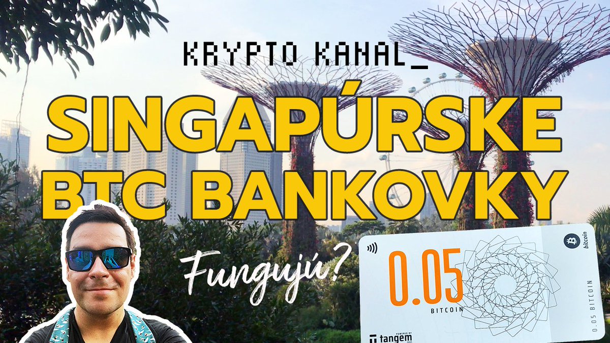kryptokanal's tweet photo. NOVÉ VIDEO: Tomáš testuje singapúrske bitcoin smart bankovky od spoločnosti Tangem.
- - -
https://t.co/MeFF8tH8F9
- - -
#bitcoin #kryptomeny #tangem #smartbanknotes #kryptokarta #krypto https://t.co/aAKlrk1OkD