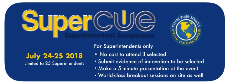 joincalie's tweet photo. SuperCUE - Free for Superintendents, featuring #ISTE18 keynote @TheTechRabbi and @CateTolnai
We still have FOUR spots open - need to close this soon. https://t.co/j6TG5RwBAj
The event is at an air museum this year: https://t.co/6jdWF3qCbV
#acsa #futureready #cetpa #WeAreCUE https://t.co/mLJgOk7ATC