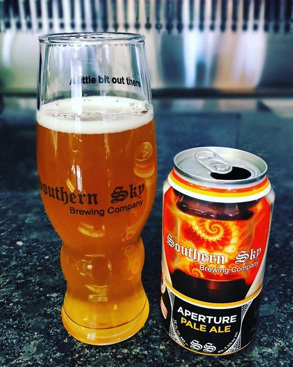 Aperture Pale Ale is a crisp, fresh, drinkable Ale, with notes of vanilla and tangerine. We promise, you won’t need to create a portal to escape it.... #beerme #localbeer #localbrewery #atlantametal #cheers #southernskybrewing #alittlebitoutthere #apertu… ift.tt/2Aqiu41